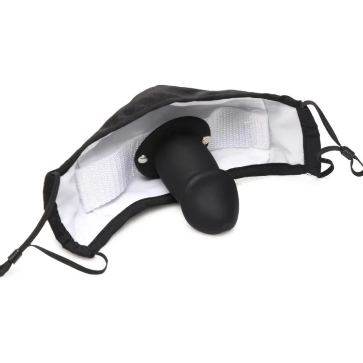 Master Series Ball Gags & Mouth Restraints | Masks & Dress-Up Accessories>Mouth-Full Dildo Face Mask