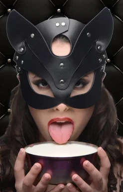 Master Series Ball Gags & Mouth Restraints | Masks & Dress-Up Accessories>Naughty Kitty Cat Mask