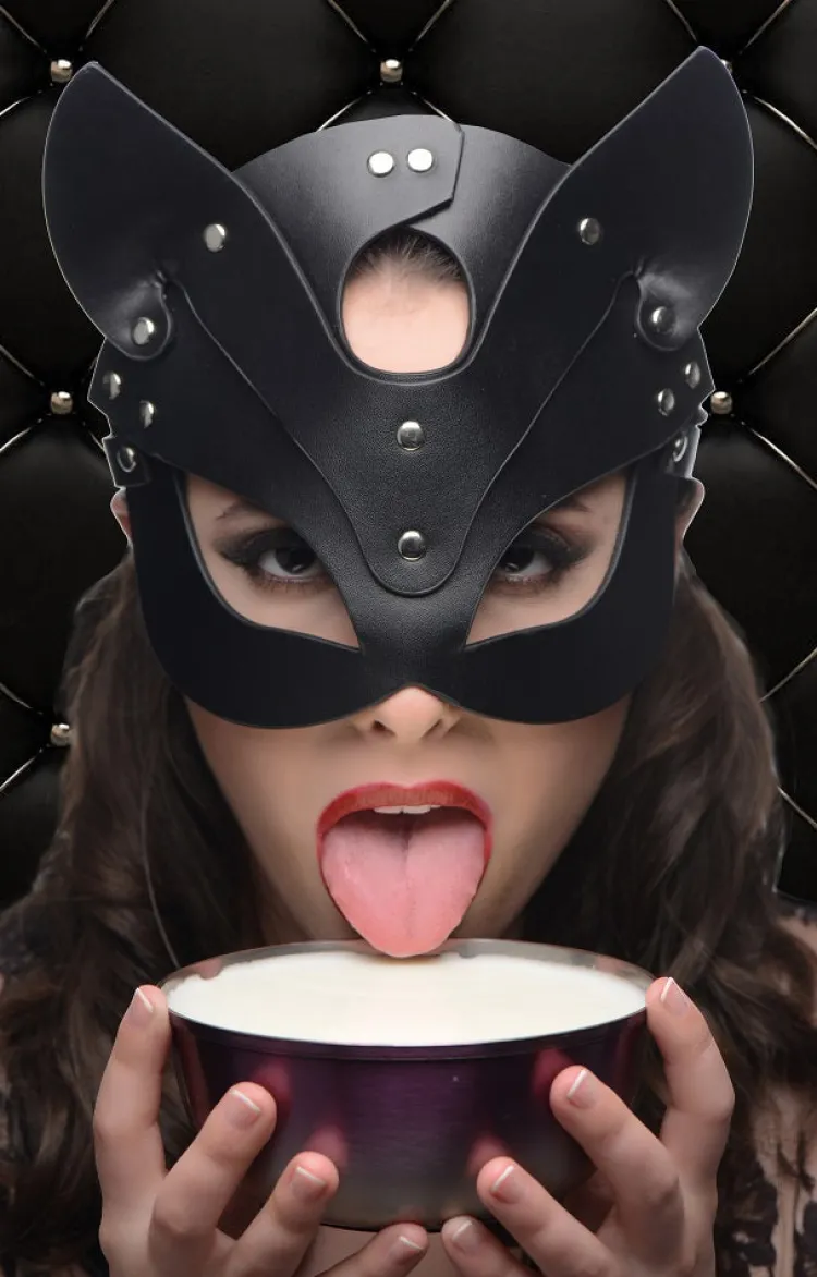 Master Series Ball Gags & Mouth Restraints | Masks & Dress-Up Accessories>Naughty Kitty Cat Mask