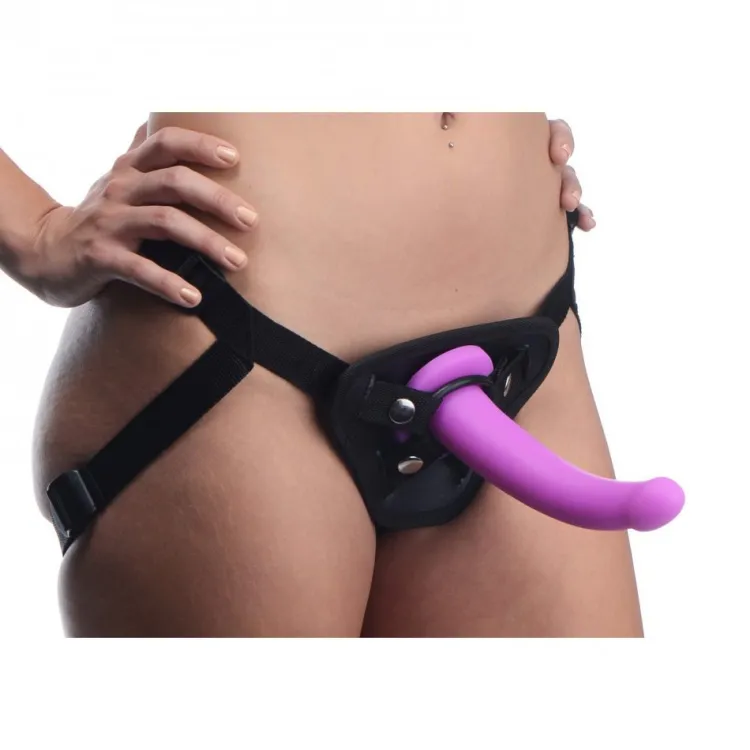 Strap U Anal Pegging Toys | Harness Compatible Dildos>Navigator G-Spot Dildo with Harness