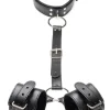 STRICT Leashes & Collars | Wrist & Ankle Cuffs>Neck to Wrist Restraints