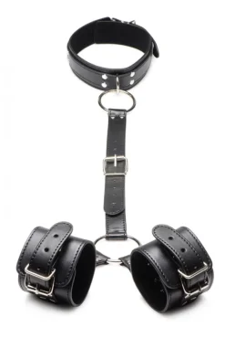 STRICT Leashes & Collars | Wrist & Ankle Cuffs>Neck to Wrist Restraints