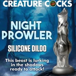 Creature Cocks Silicone Dildos | Harness Compatible Dildos>Night Prowler Silicone Dildo