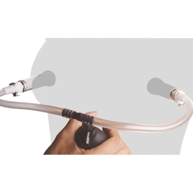 Size Matters Nipple Clamps & Stimulators | Female Enhancement>Nipple Pumping System with Dual Detachable Acrylic Cylinders