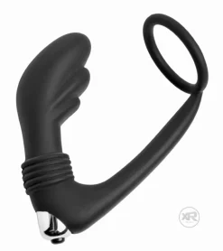 Prostatic Play Prostate Massagers | Penis Rings>Nova Silicone Cock Ring and Prostate Stimulator