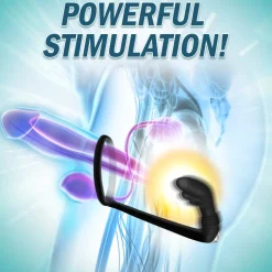 Prostatic Play Prostate Massagers | Penis Rings>Nova Silicone Cock Ring and Prostate Stimulator