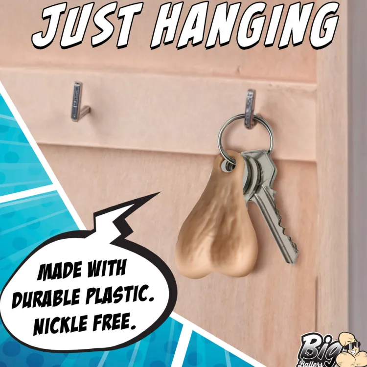Big Ballers Games & Novelties>Nuts Keychain