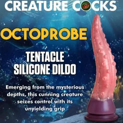 Creature Cocks Unique Anal Toys | Silicone Dildos>Octoprobe Tentacle Silicone Dildo