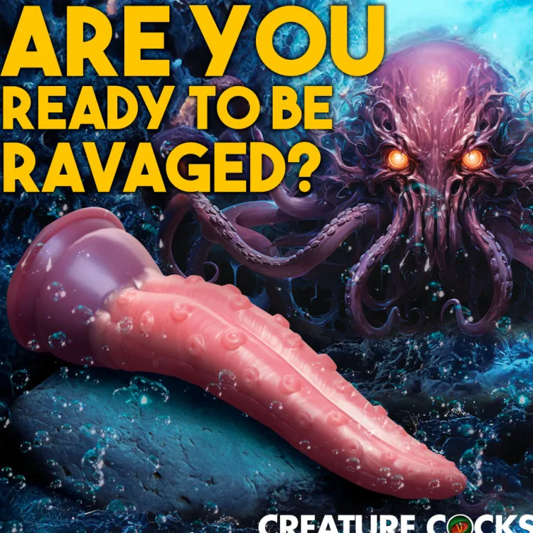 Creature Cocks Unique Anal Toys | Silicone Dildos>Octoprobe Tentacle Silicone Dildo
