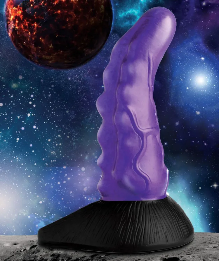 Creature Cocks Silicone Dildos | Non-Representational Dildos>Orion Invader Veiny Space Alien Silicone Dildo