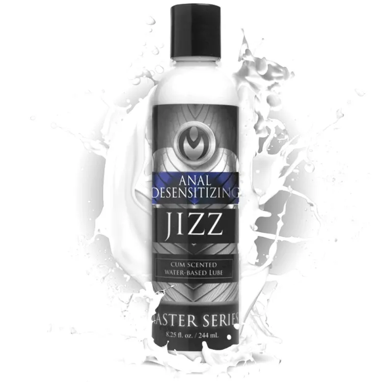 Master Series Sensation Play, Tools & Accessories>8.5oz Jizz Cum Scented Desensitizing Lube