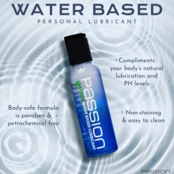 Passion Lubricants Travel Essentials>2oz Passion Natural Water-Based Lubricant