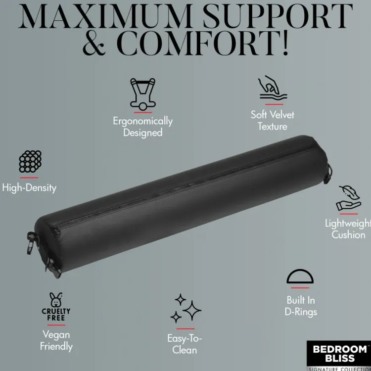 Bedroom Bliss Sex Furniture, Swings, & More | Sex Furniture>Padded Spreader Bar with Restraints