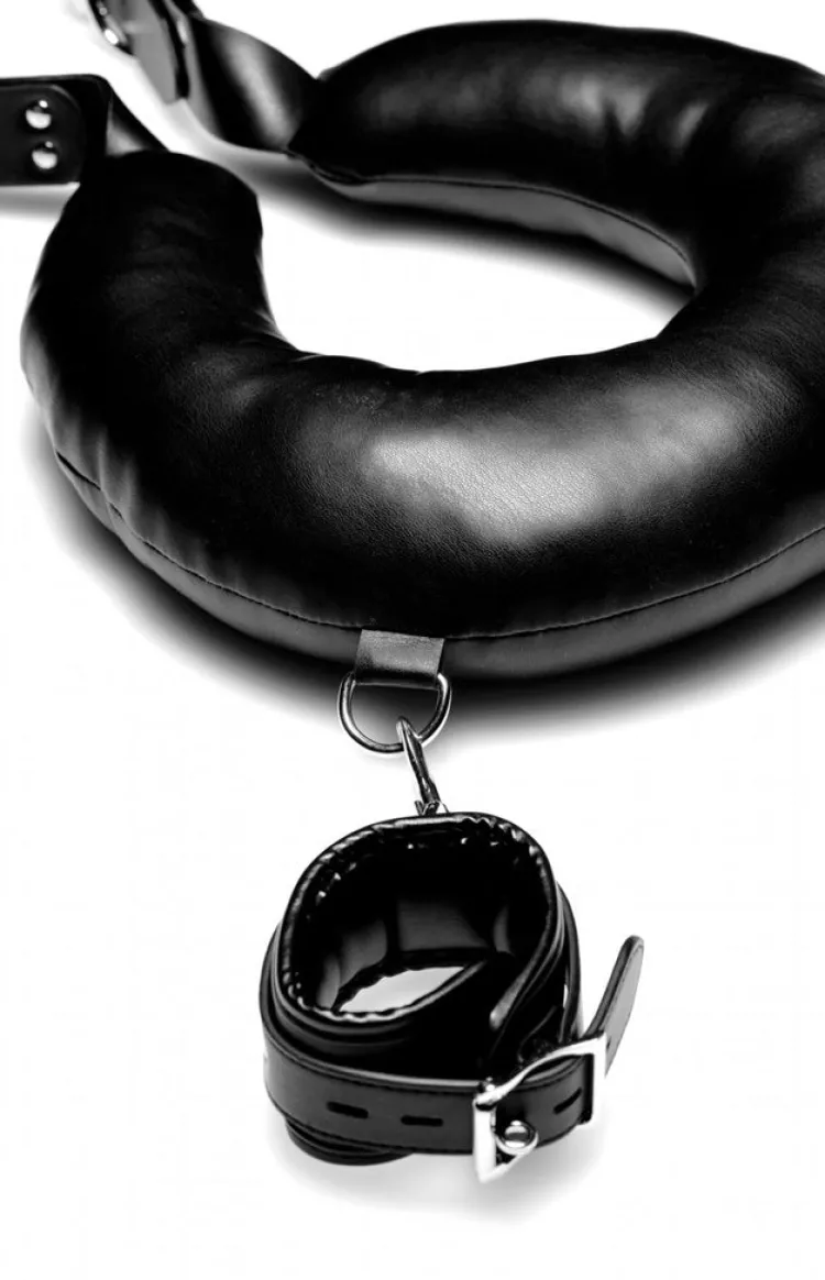 STRICT Starter Bdsm & Bondage Kits | Sex Furniture, Swings, & More>Padded Thigh Sling with Wrist Cuffs