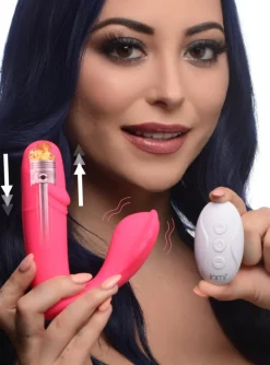 Inmi Wearable & Panty Vibrators | App Controlled & Remote Vibrators>Panty Thumper 7X Thumping Silicone Vibrator with Remote Control