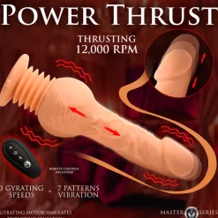 Master Series App Controlled & Remote Vibrators | Thrusting Vibrators & Dildos>Passion Pounder Thrusting Sex Shaker