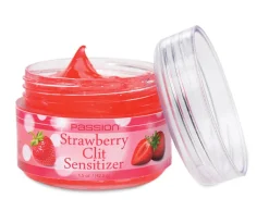 Passion Lubricants Travel Essentials | Sensation Play, Tools & Accessories>Passion Strawberry Clit Sensitizer