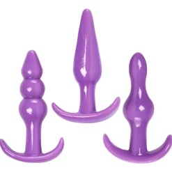 Trinity Vibes Anal Starter Toys | Butt Plugs>3pc Anal Play Kit