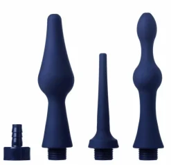Clean Stream Anal Douches & Enemas | Butt Plugs>3pc Silicone Attachment Set