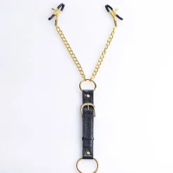 Master Series Nipple Clamps & Stimulators | Penis Rings>Penitentary Nipple Clamps and Cock Ring