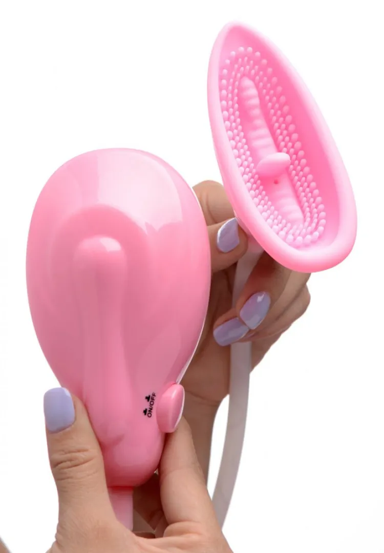 Size Matters Clitoral Suction Vibrators | Female Enhancement>Pink Pleasure Auto Pussy Sucker