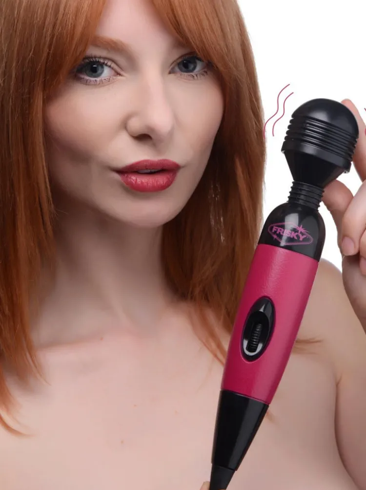 Frisky Classic Vibrators | Wand Massagers>Playful Pleasure Multi-Speed Vibrating Wand