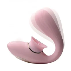 Inmi Insertable & Realistic Dildo Vibrators | G-Spot Vibrators>Pleasure Bender Clit Licking 2-in-1 Vibe