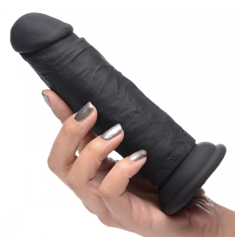 Strap U Silicone Dildos | Vibrating Dildos>Power Player 28X Vibrating Silicone Dildo with Remote