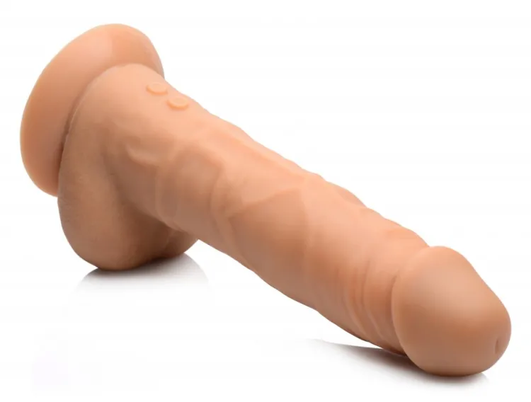 Master Series Silicone Dildos | Vibrating Dildos>Power Pounder Auto-Thrusting Realistic Dildo