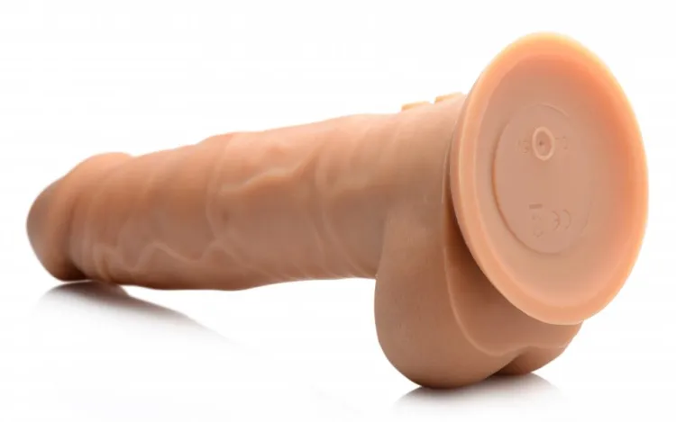 Master Series Silicone Dildos | Vibrating Dildos>Power Pounder Auto-Thrusting Realistic Dildo