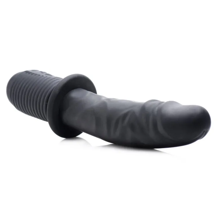 Master Series Luxury Toys | Silicone Dildos>Power Pounder Vibrating Silicone Auto-Thruster