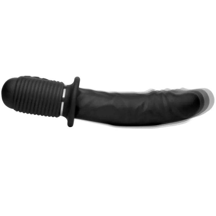 Master Series Luxury Toys | Silicone Dildos>Power Pounder Vibrating Silicone Auto-Thruster
