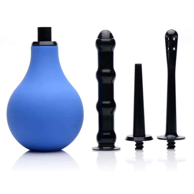 Clean Stream Anal Douches & Enemas | Anal Starter Toys>Premium One-way Valve Anal Douche Set