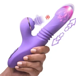Shegasm Luxury Toys | Insertable & Realistic Dildo Vibrators>Pro-Thrust Max Thrusting & Pulsing Rabbit
