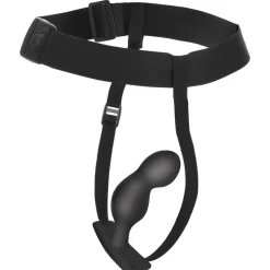 Master Series Vibrating Butt Plugs | Anal Dildos & Probes>P-Spot Plugger 28X Comfort Harness with Remote Control
