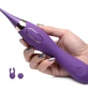 Inmi Insertable & Realistic Dildo Vibrators | G-Spot Vibrators>Pulsing G-spot Pinpoint Silicone Vibrator with Attachments