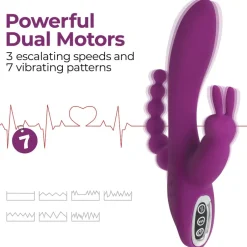 Curve Toys Dual Penetration Vibrators | Insertable & Realistic Dildo Vibrators><noscript><img width=