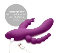 Curve Toys Dual Penetration Vibrators | Insertable & Realistic Dildo Vibrators><noscript><img width=