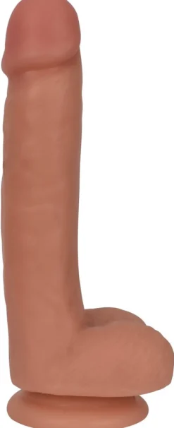 Curve Toys Ultra Realistic Sex Toys | Harness Compatible Dildos>7" Slim Dong w/Balls