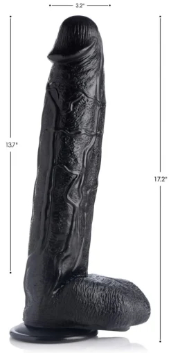 Master Cock Ultra Realistic Sex Toys | Large Dildos>Raging Rhino 17 Inch Veiny Dildo