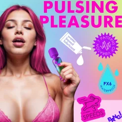 Bang Travel Essentials | Silicone Vibrators>Rainbow Mini Silicone Wand