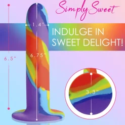 Simply Sweet Silicone Dildos | Harness Compatible Dildos><noscript><img width=