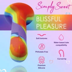 Simply Sweet Silicone Dildos | Harness Compatible Dildos><noscript><img width=