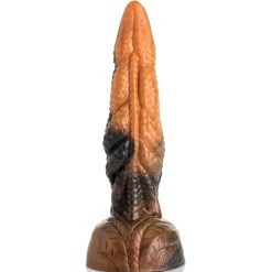 Creature Cocks Silicone Dildos | Non-Representational Dildos>Ravager Rippled Tentacle Silicone Dildo