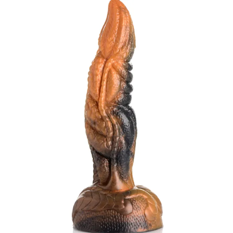 Creature Cocks Silicone Dildos | Non-Representational Dildos>Ravager Rippled Tentacle Silicone Dildo