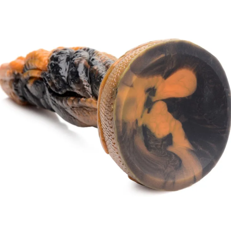 Creature Cocks Silicone Dildos | Non-Representational Dildos>Ravager Rippled Tentacle Silicone Dildo