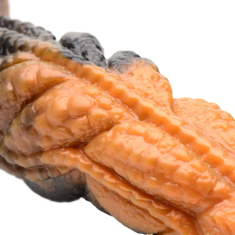 Creature Cocks Silicone Dildos | Non-Representational Dildos>Ravager Rippled Tentacle Silicone Dildo