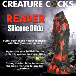 Creature Cocks Silicone Dildos | Non-Representational Dildos>Reaper Silicone Dildo
