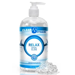 Clean Stream Sensation Play, Tools & Accessories>Relax Anal Lubricant (17oz)