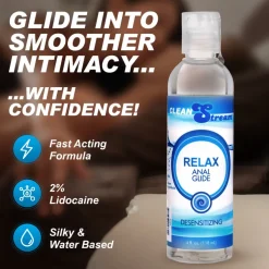 Clean Stream Sensation Play, Tools & Accessories>Relax Desensitizing Lubricant